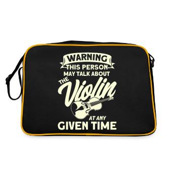 Violoniste Orchestre-Violoniste Violoniste Gesche - Sac Retro - noir/or - Dos