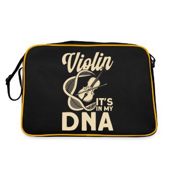Violoniste Orchestre violoniste Amateur de violon - Sac Retro - noir/or - Dos
