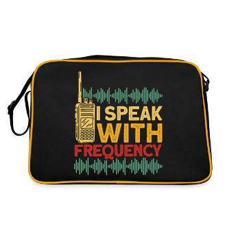 Diffusion en code Morse radioamateur radio amateur Gehe - Sac Retro - noir/or - Dos