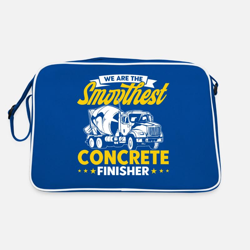 Cadeau de chantier de construction de béton de constructeur en béton Sac Retro