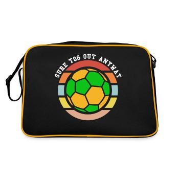 Sport d’équipe irlandais Football gaélique match G - Sac Retro - noir/or - Dos