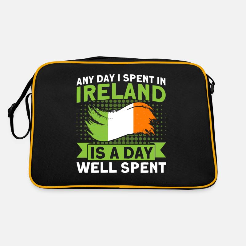 Irish roots Irish flag Irish gift Retro Bag