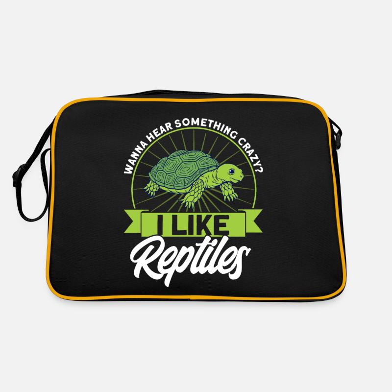 Reptile Lizards Reptile Lovers Gift Sac Retro