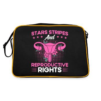 Droits des femmes Égalité des sexes - Sac Retro - noir/or - Dos