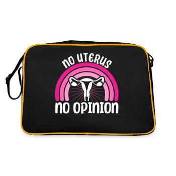 Droits des femmes Autonomisation féministe - Sac Retro - noir/or - Dos