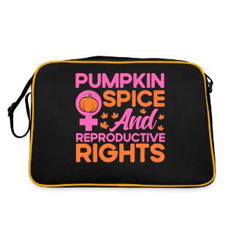 Droits des femmes Autonomisation féministe - Sac Retro - noir/or - Dos