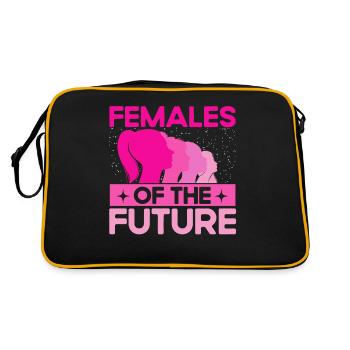 Gender equality Gender equality - Retro Bag - black/gold - Back