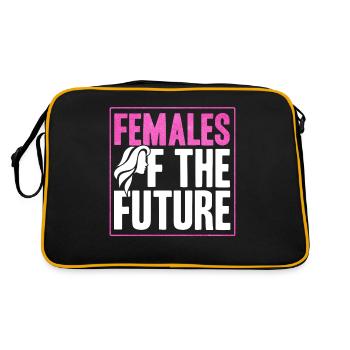 Gender equality Gender equality - Retro Bag - black/gold - Back