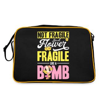 Gender equality Gender equality - Retro Bag - black/gold - Back