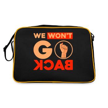 Égalité des sexes Feminism Rec - Sac Retro - noir/or - Dos