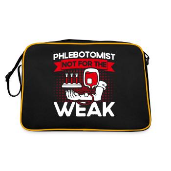 Blood sampling Phlebotomy Laboratory Phlebotomist Geschen - Retro Bag - black/gold - Back