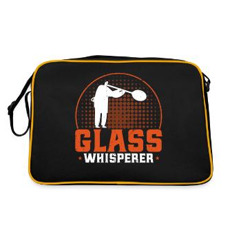 Souffleurs de verre Souffleurs de verre Souffleurs de verre Cadeau - Sac Retro - noir/or - Dos