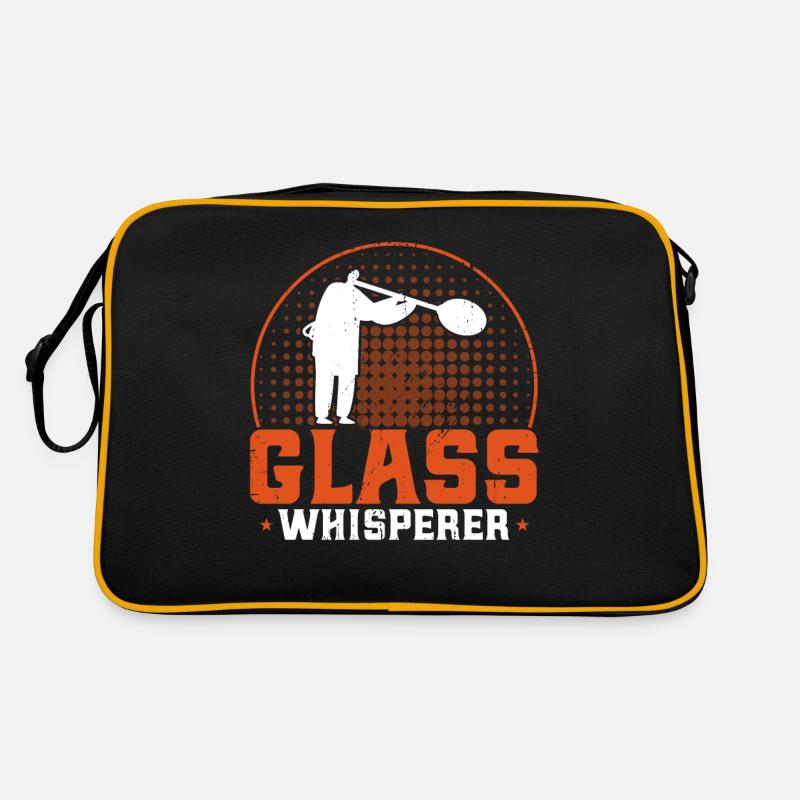 Glasblasen Glasbläser Glasbläser Geschenk Retro Tasche