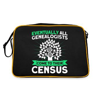 Généalogie Généalogie généalogique Gesche - Sac Retro - noir/or - Dos