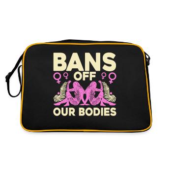 Égalité des sexes Feminism Rec - Sac Retro - noir/or - Dos