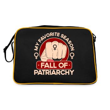 Women's rights Equal rights - Retro Bag - black/gold - Back