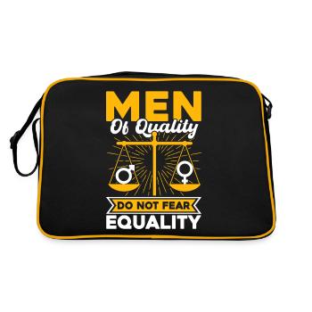 Gender equality Gender equality - Retro Bag - black/gold - Back