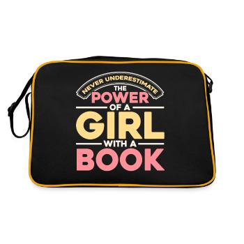 Droits des femmes Autonomisation féministe - Sac Retro - noir/or - Dos