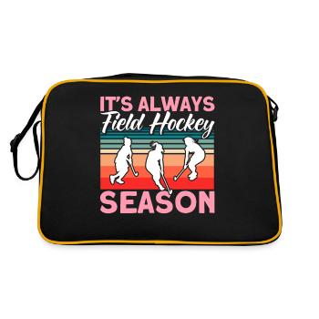 Field Hockey Indoor Field Hockey Field Hockey Players - Retro Bag - black/gold - Back