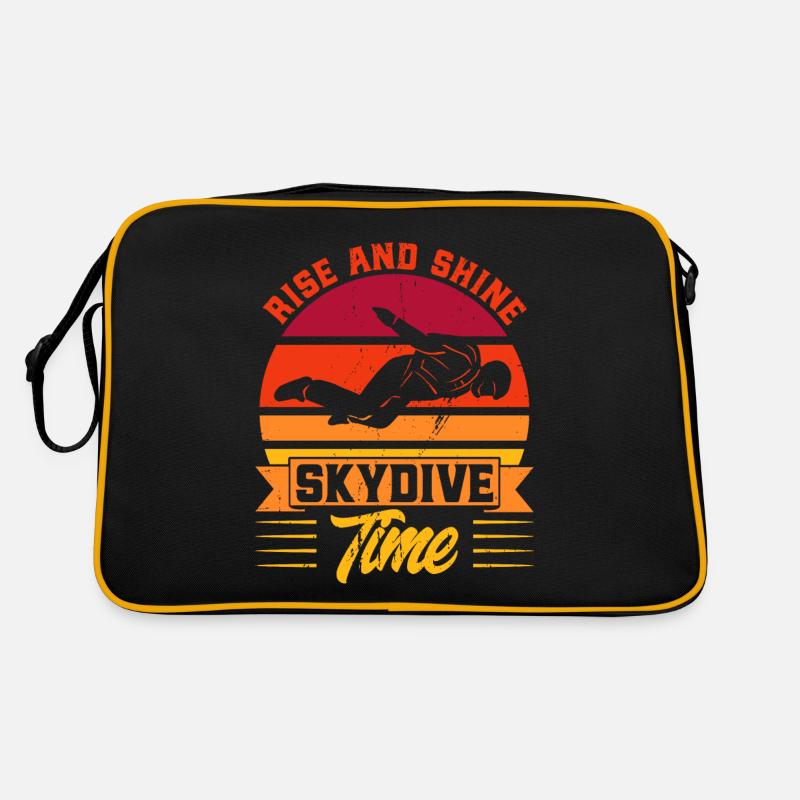 Skydiver Bodyflying Skydiving Gift Retro Bag