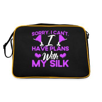 Gymnastes de yoga aérien Soie aérienne Yoga aérien W - Sac Retro - noir/or - Dos