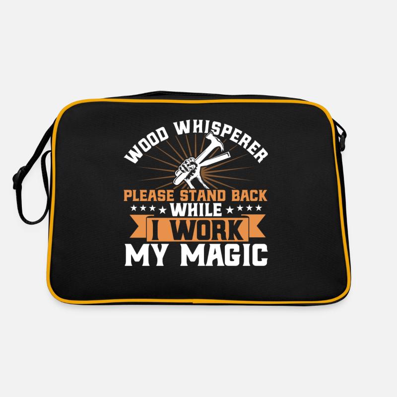 Woodworking Carpenter Woodworker Gift Retro Bag