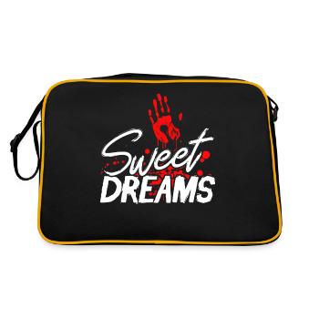 Creepy Movies Film d’horreur Scary Movie Gift - Sac Retro - noir/or - Dos