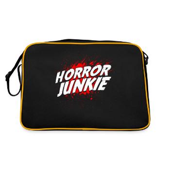 film d’horreur film d’horreur film d’horreur cadeau - Sac Retro - noir/or - Dos