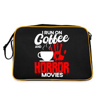 Film d’horreur Film d’horreur Film d’horreur Slasher Film Cadeau - Sac Retro - noir/or - Dos