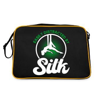 Aérien Soie Yoga Aérien Gymnastes Yoga Aérien G - Sac Retro - noir/or - Dos