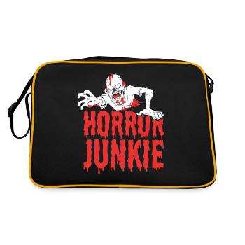 film d’horreur film d’horreur film d’horreur cadeau - Sac Retro - noir/or - Dos