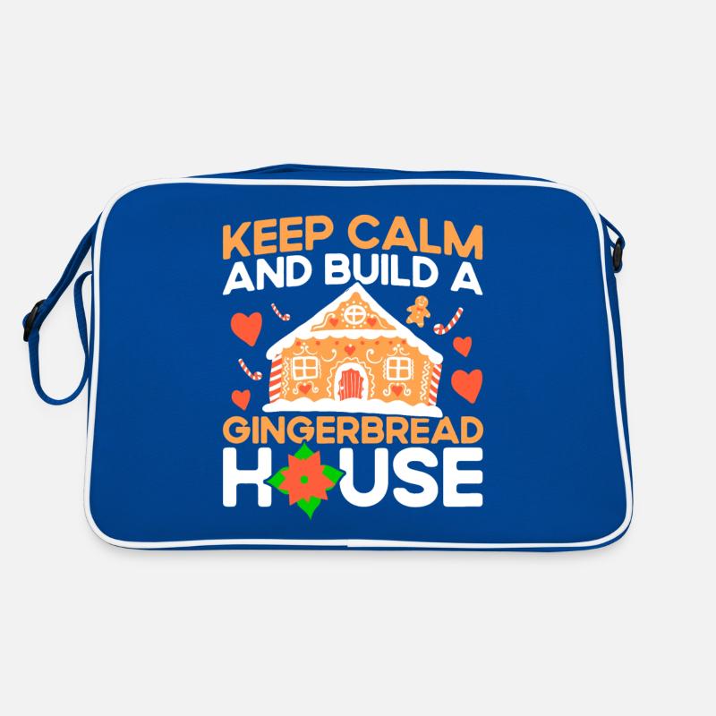 Lebkuchen backen Plätzchen backen Plätzchenbacken Retro Tasche