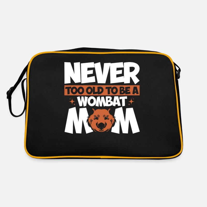 Wombats Wombat Beuteltier Geschenk Retro Tasche