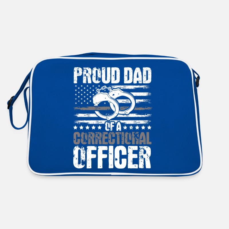 Agent correctionnel Menottes Gardien de prison Sac Retro