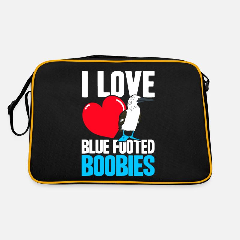 Tölpelvogel Seevogel Tölpel Geschenk Retro Tasche