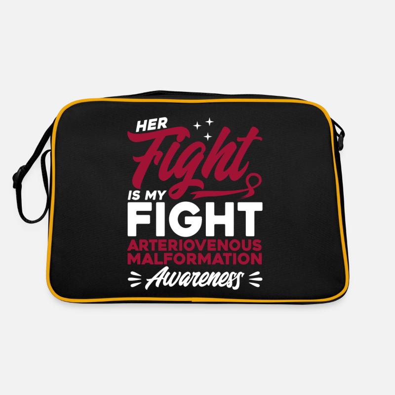 Arteriovenöse Malformation Überlebender Arterioven Retro Tasche