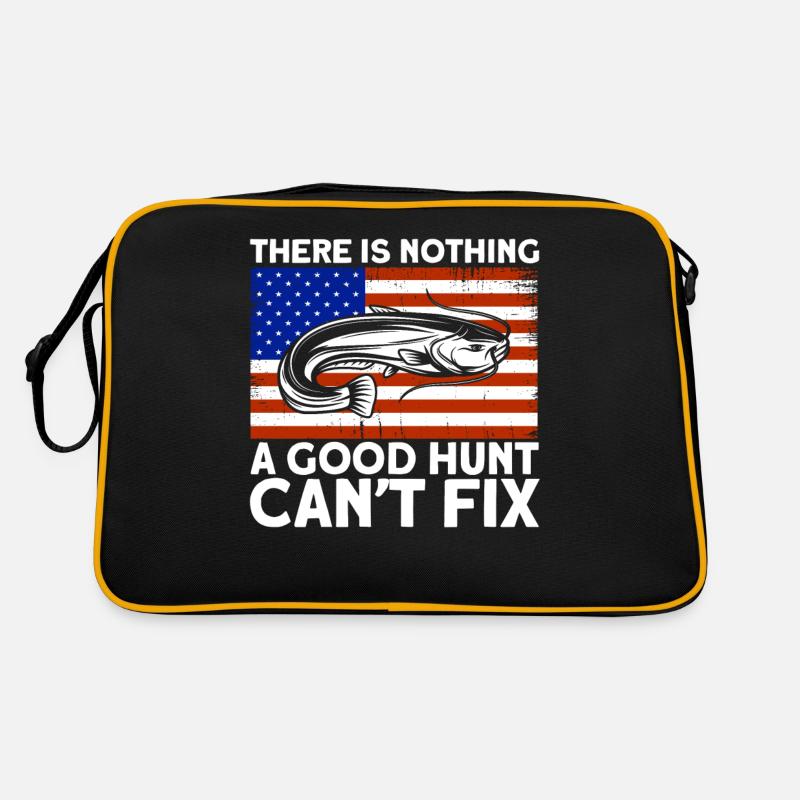 Ein guter Jagd-Fix Welsangeln Geschenk Retro Tasche