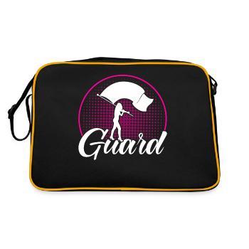 Guard Flag Guard Gift - Retro Bag - black/gold - Back