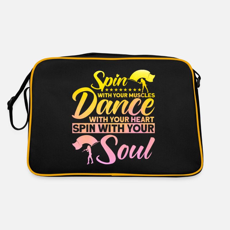 Dance With Your Heart Flag Guard Gift Retro Bag