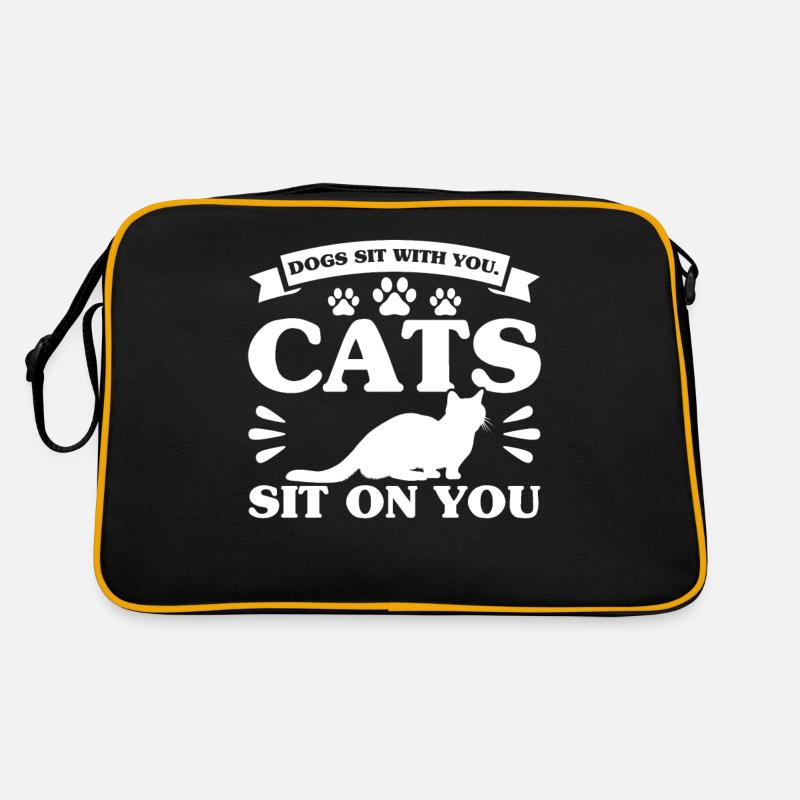 Chat Parents Chat Cat Maman Cadeau Sac Retro