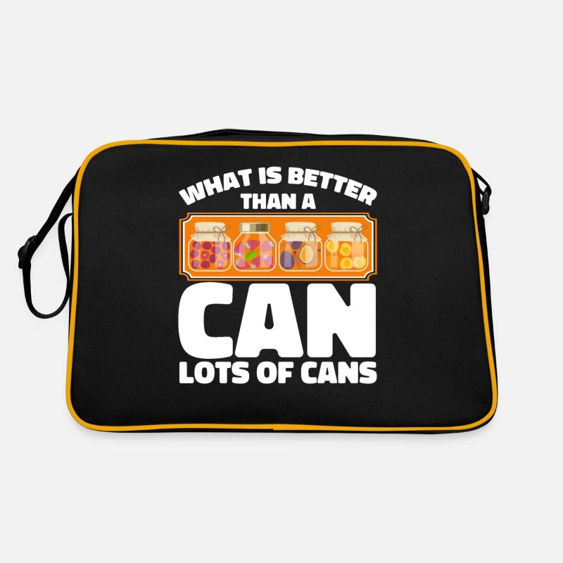 Was ist besser als eine Dose Einmachen Geschenk Retro Tasche