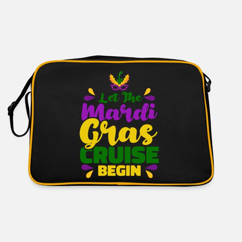 Let the Mardi Gras cruise begin Mardi Gra Retro Bag