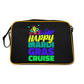 Croisière Happy Mardi Gras Mardi Gras Gifted - Sac Retro - noir/or - Dos