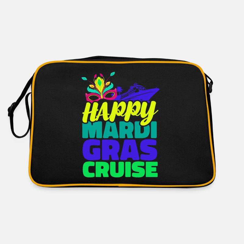 Fröhliche Mardi Gras Kreuzfahrt Mardi Gras Geschen Retro Tasche