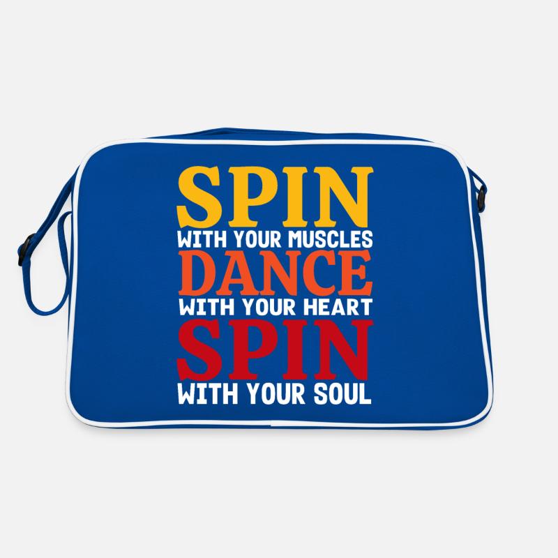 Dance with Your Heart Flag Guard Gift Retro Bag