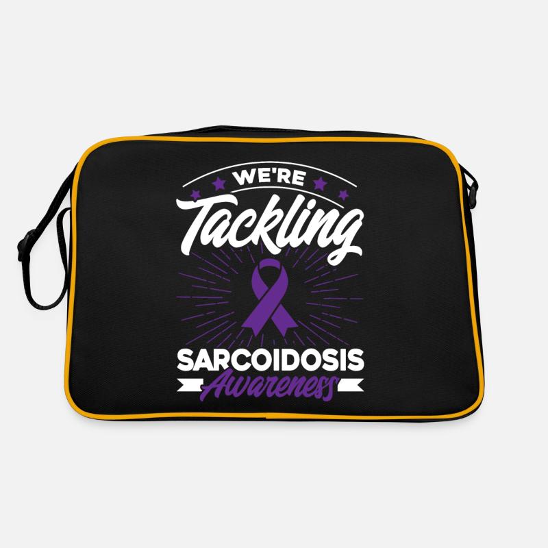 Sarcoïdose à anse violette Support Sarcoïdose Sac Retro