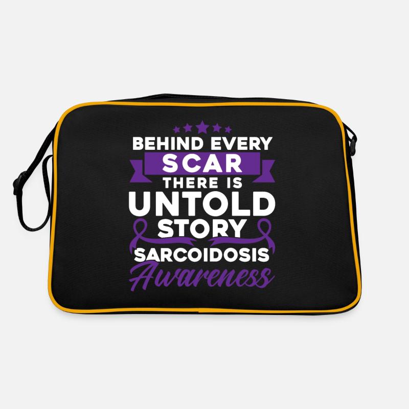 Sarcoïdose Combattant Sarcoïdose Survivant Sarkoïde Sac Retro