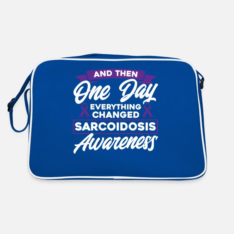 Sarcoïdose Support Sarcoïdose Combattant Sarkoi Sac Retro