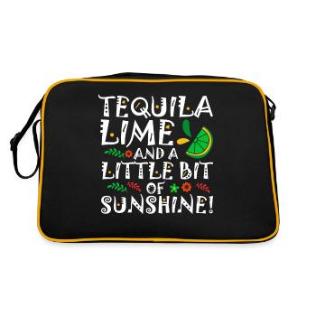 Viva Mexico 5 De Mayo Cinco De Mayo Geschenk - Retro Tasche - Schwarz/Gold - Hinten