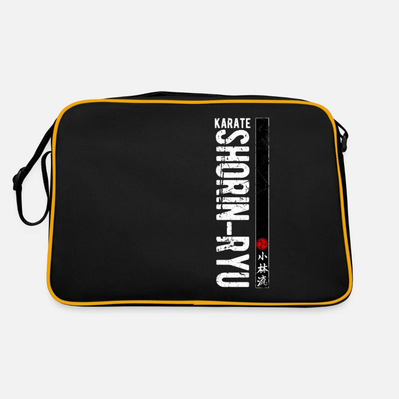 Karate Shorin Ryu Kanji Kampfkunst Japan Retro Tasche